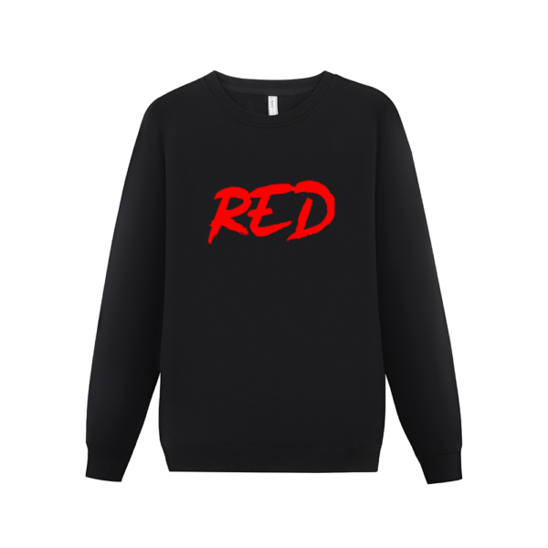 playboi carti red album logo sweatshirt